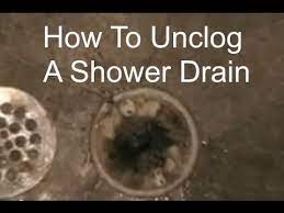 Cleaning hair from the shower drain trapped hair is a major cause of shower drain clogs and odors, but it is preventable. Unclogging A Shower Drain How To Unclog A Shower Drain Youtube