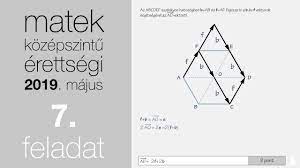 To associate your repository with the erettsegi topic, visit your repo's landing page and select manage topics. Matek Kozepszintu Erettsegi 2019 Majus 7 Feladat Youtube