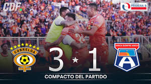 Club de deportes cobreloa s.a.d.p., commonly referred to as cobreloa, is a chilean football professional club based in calama, región de antofagasta, chile. Cobreloa 3 1 San Marcos De Arica Campeonato Primera B 2020 Fecha 2 Youtube