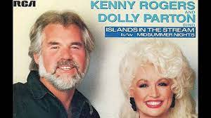 Kenny Rogers Dolly Parton With The Bee Gees Islands In The Stream In 2021 Dolly Parton Islands In The Stream Bee Gees