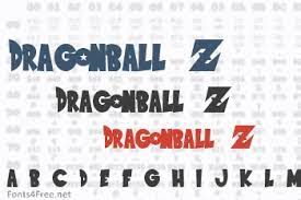 Dragon ball z font numbers. Dragonball Z Font Download Saiyan Sans Font Fonts4free