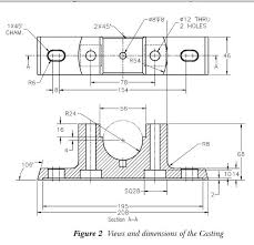Today's learning objectives… dimension, specify the units used with a note on the drawing; Plumber Block With Sketch And Dimension 3d Cad Model Library Grabcad