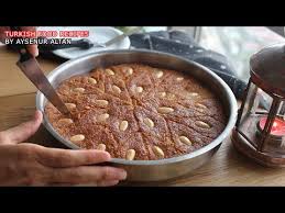 Here are a bunch of recipes that don't include eggs! Turkish Semolina Cake With Syrup Sambali Turkish Food Travel