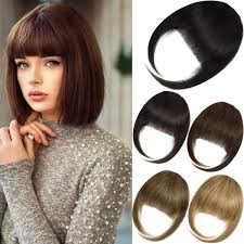 Bangs and fringes | ponytails | hair buns | hair wraps | falls and half wigs | hats and headcovers | women's toppieces | men's hairpieces. Buy Emerlily Bangs Hair Clip In Hair Extensions Human Hair Flat Front Face Air Fringe Bangs With Temples Real Human Hair Pieces For Women Natural Black Online In Turkey B08pctsdgs