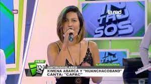 Ximena abarca duran segundo vocal: Ximena Abarca Junto A Huanchacoband Nos Canta Capac Youtube