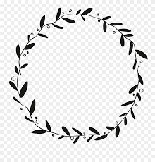 Maybe you would like to learn more about one of these? Botanical Christmas Wreath Transparent Background Wreath Frame Png Black Clipart 5322167 Pinclipart