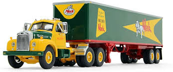 Maybe you would like to learn more about one of these? Buy First Gear 1 64 Scale Diecast Collectible Mack Trucks Built Like A Mack Truck Mack B 61 Day Cab With 40 Vintage Trailer 60 0444 Online In Germany B07mtmy6bf