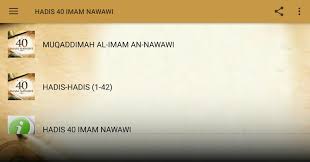 Imam al nawawi actually compiled a total of 42 hadiths for this collection, not 40. Hadis 40 Imam Nawawi Latest Version For Android Download Apk