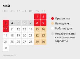 Предполагалось, что в 2021 году длинные весенние выходные продлятся с 1 по 3 и с 8 по 10 мая. Rrscdyndthxy6m