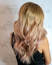 Highlights work more at the top than at the bottom like you'll see with a balayage style, but they are more recognisable when you're growing them out. 127 Rose Gold Hair Designs Fit For A Princess