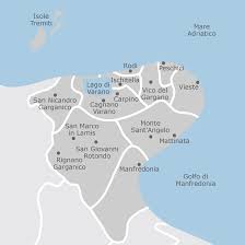 L'unico promontorio della puglia, proteso verso il mare, custodisce tesori naturalistici, storici e archeologici. Mappa Di Gargano Isole Tremiti Foggia Comuni Con Annunci Di Case In Vendita Idealista