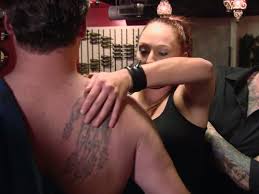 With limited space, the artist needs to use what they have in order to drive home the message that the tattoo itself carries. Bad Ink Turning The Other Butt Cheek Tv Episode 2014 Imdb