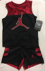 Black And Yellow Jordan Shirt Toddler 2 Piece Nike Air Jordan Outfit Sleeveless Shirt Shorts Size 2t Red Black 46 Cr Nikeairjordan Athleticcasual Jordan Outfits Kids Outfits Outfits