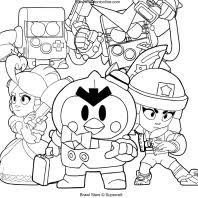 Brawl stars le nouveau jeu mobile des createurs de. Coloriage De Brawl Stars Para Colorir