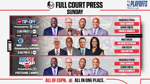 ESPN NBA Full Court Press: ESPN presents a blockbuster Game 7 matchup on Sunday as the Detroit Pistons and Orlando Magic look to advance to the second round