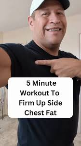 Struggle With Side Chest Fat? Try This 5 Minute Workout #chestfat  #losechestfat #homefitness #homeworkoutideas #homeworkout