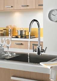 Kitchen mixer tap designs are available in the sleek and luxurious brita, franke or grohe models, all of which feature dedicated, filtered waterways that prevent purified water from mixing with unfiltered water. Bristan Artisan Deck Mounted Kitchen Sink Mixer Tap With Filter Ar Snkpure C