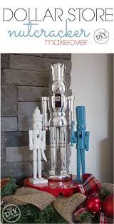 Dollar Tree Nutcracker Makeover The Diy Village Dollar Store Christmas Crafts Nutcracker Christmas Tree Nutcracker Christmas Decorations