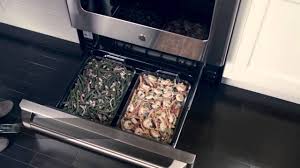 Officially, it's a warmer drawer where you put pans of food to defrost or stay warm from the heat of the oven. Baking Drawer Youtube