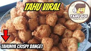 Jun 24, 2021 · di sini gue pengen nyamperin salah satu warteg yang bisa dibilang legend, viral dan terkenal. Tahu Crispy Viral Cabang Bekasi Dan Proses Pembuatannya Youtube