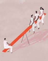 Also likely influenced by the verbs see and saw of either present or past tense. The Equality Conundrum The New Yorker