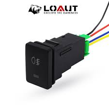 How to wire 4 pin 12v rocker toggle switch led light. Loaut High Quality Big Small Size Fog Light Push Switch 4 Wire Button For Toyota 12v Waterproof Wiring Harness Switch 55w 100w Car Switches Relays Aliexpress