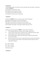 Maybe you would like to learn more about one of these? Soalan Hubungan Etnik Agama Di Malaysia