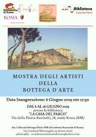 La accademia teatrale di roma 'sofia amendolea' nasce dall'evoluzione dei gemellaggi internazionali del romateatrofestival, rinnovando definitivamente il scopo della didattica è la formazione di attori d'europa, artisti completi formati a 360°, capaci di esprimere il loro talento nella recitazione in. Mostra Degli Artisti Della Bottega D Arte Mostre A Roma