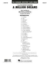 C g the world that's waiting up for me. Pasek Paul A Million Dreams From The Greatest Showman Arr Paul Murtha Conductor Score Full Score Sheet Music Download Printable Film Tv Pdf Score How To Play On Concert