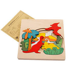 2.with matching outlines underneath the blocks to achieve success. Buy Sealive Dinosaur Puzzles 3d Wooden Jigsaw Puzzle For Toddlers Learning Floor Puzzle Games Wooden Dino Puzzles For Kids Ages 4 8 Online In Kuwait B07qqjylsp