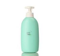 Wonderful 450 Ml Oval HDPE Packaging Bottle with Flower Lotion Pump for Baby Care