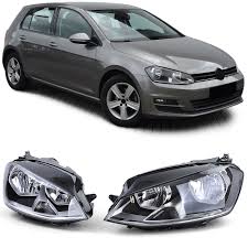 Nicht nur optisch ist er laut umfragen einer der beliebtesten golfs, auch technisch gibt es weitaus weniger zu beanstanden als bei den vorgängermodellen. Scheinwerfer H7 H15 Mit Motor Schwarz Links Rechts Fur Vw Golf 7 Ab 12 Kaufen Bei Carparts Online Gmbh