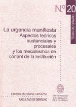 En las últimas horas, el alcalde de cali, jorge iván ospina, declaró la 'urgencia manifiesta' por un por el termino de tres meses, los cuales, dice el decreto, podrán ser prorrogados de acuerdo a las condiciones de seguridad y orden público que tenga la ciudad. Libro La Urgencia Manifiesta 9789586167529 Matallana Camacho Ernesto Marcial Pons Librero