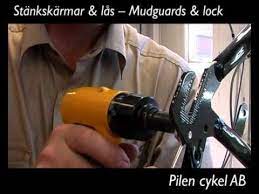 Pilen Mudguards Lock Lock Power Drill Drill