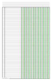 This accounts payable ledger is an excel spreadsheet into which you can list all your business purchases made on account. Ledger Paper