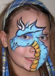This is a quick easy dragon face painting that doesn't rely on any blending. 96 Best Face Paint Dragons Ideas Dragon Face Painting Face Painting Designs Dragon Face