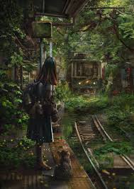 Last Train By Eddie Mendoza On Deviantart In 2020 Train Art Mendoza Image Painting