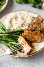 You could cut them with a fork, and we were licking the bones to get the last of the gravy. Best Baked Pork Chops Easy Recipe Kristine S Kitchen