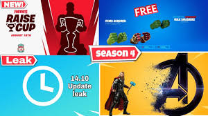 Top scoring players from each region will receive the black widow outfit before it arrives in the item shop! Fortnite New V14 10 Update Leak Marvel Avengers Beta Download Rewards Free Pickaxe Challenge Youtube