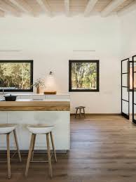 Oak X Stone Home Interior By Susanna Cots Girona Interior House In The Woods Home Decor