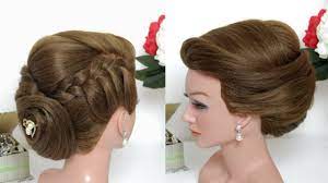 Beautiful Juda Hairstyle With Puff Step By Step Youtube