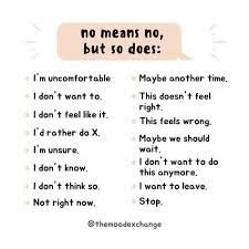 To know more, visit nomeansno.live. Themoodexchange On Instagram No Means No But So Do So Many Other Verbal And Non Verbal Cues Consent Is A C Victim Quotes Misogyny Quotes Grieving Quotes