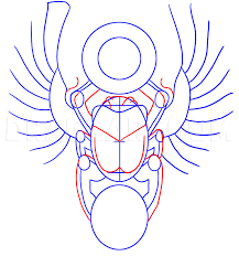 How To Draw A Scarab Design Step By Step Drawing Guide By Dawn Dragoart Com With over 42 hours of easy to follow training videos this step by step instruction will have you drawing better than you ever imagined possible. how to draw a scarab design step by