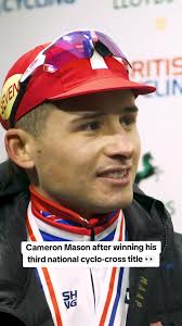 Staying humble after his third title 🙏 Cameron Mason kept his feet