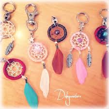 Dreamcatcher Attrape Reve Pendentif Et Porte Cles Capteur De Reves Bricolage Artisanat De Capteur De Reve Capteurs De Reves