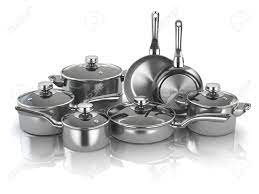 Easy returns · free shipping over $45 · 5% rewards with club o Pots And Pans Set Of Cooking Stainless Steel Kitchen Utensils And Cookware 3d Illustration Stock Photo Picture And Royalty Free Image Image 86178440