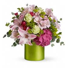 4 pfaltzgraff bonnie brae 14 oz glassware ice tea goblets pink flowers blue line. Fancy Flowers By Teleflora San Carlos Florist Redwood City Florist San Carlos Flower Delivery