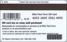 Members of the blain's rewards program will earn at least one point for every $1 of qualified purchases made at blain's farm & fleet stores and online at farmandfleet.com. Gift Card Cows Mills Fleet Farm United States Of America Animals Col Us Mff Vl5880