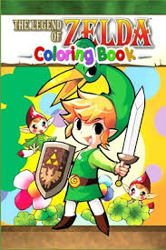 Dont ask where is the website. The Legend Of Zelda Coloring Book The Leaderboard Nintendo Zelda Nintendo Legend Of Zelda Link S Awakening