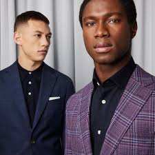 Jack Victor Resort Men's Super 110Silk/Wool Orange BOCAWOOD Luxury Blazer